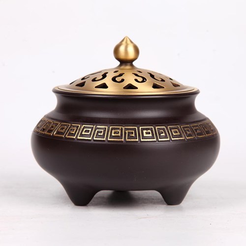 Xông trầm 3 chân đen
