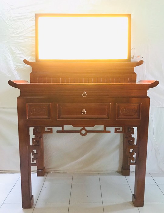 BT 2 Tầng Gỗ Tràm 127cm