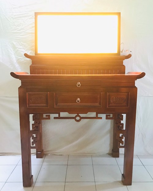 BT 2 Tầng Gỗ Tràm 127cm