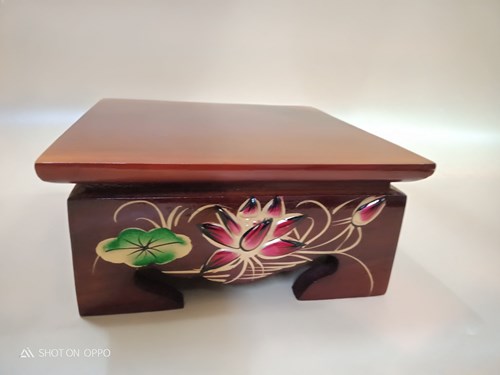 Đôn vuông bông nổi 30