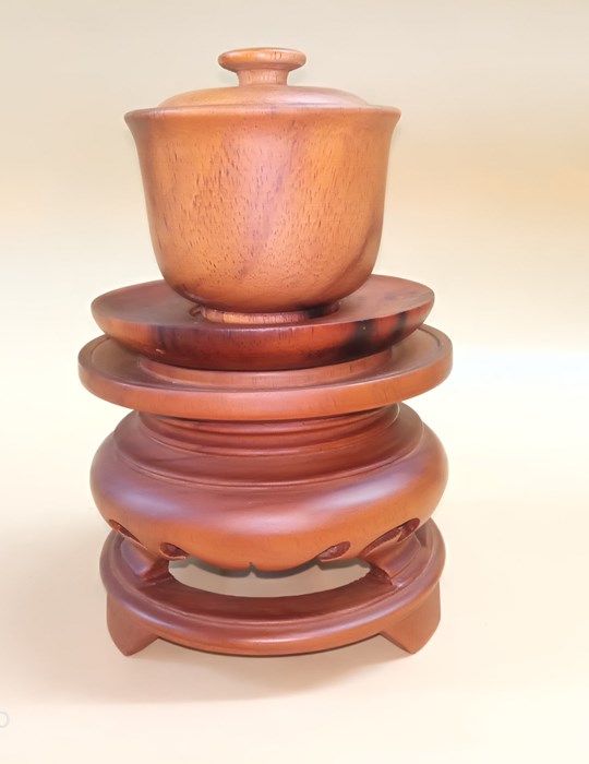 Ly Nước Gỗ Gõ 50