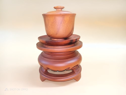 Ly Nước Gỗ Gõ 50