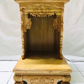Trang Thờ Gỗ Gõ 60 Hiện Đại