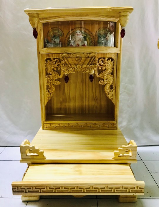 TT gỗ thông đèn không cột 50