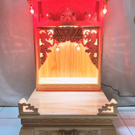 TT Gỗ Thông Đèn Không Cột 56