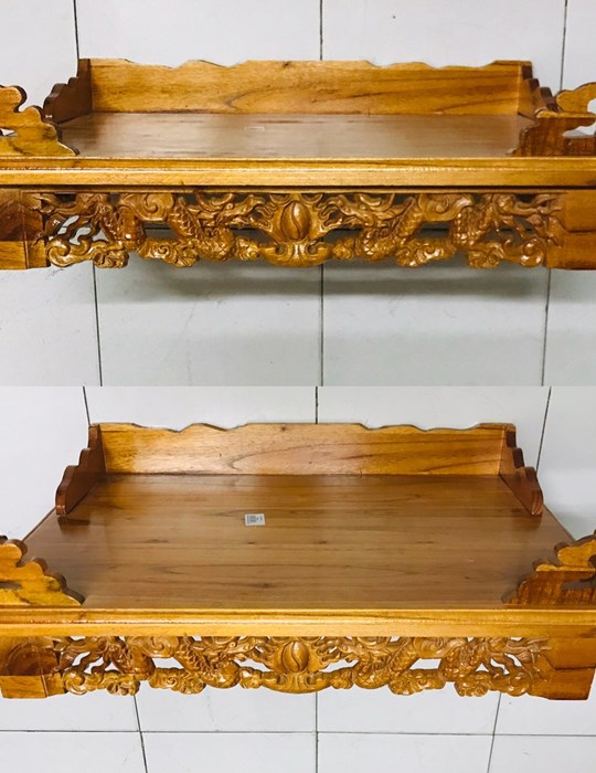 Trang Thờ Treo gỗ xoan 40
