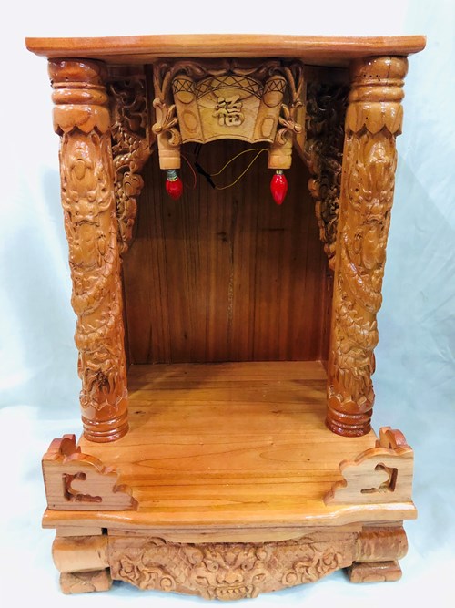 Trang Thờ Xoan Mái Bằng 48 Có Cột